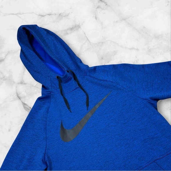 Nike Other - NWT Nike Therma-Fit Training Hoodie HEATHER BLUE CU6238-492 Men's Size S Small‎